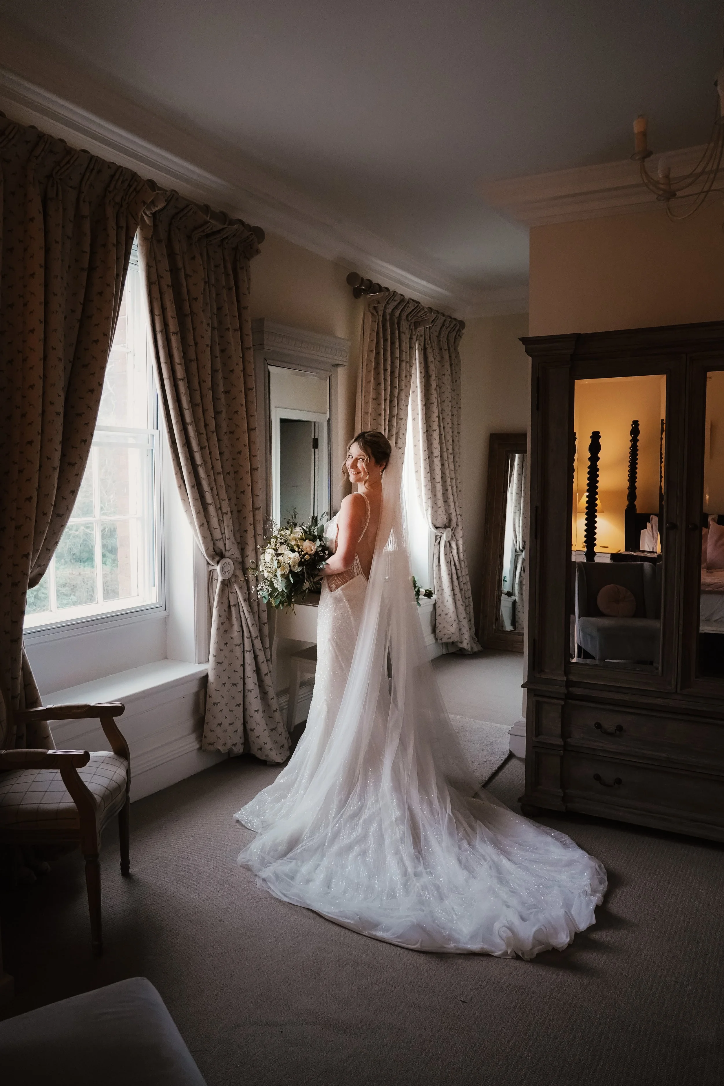 Christmas and Winter Twilight Wedding Venue inspiration Derbyshire